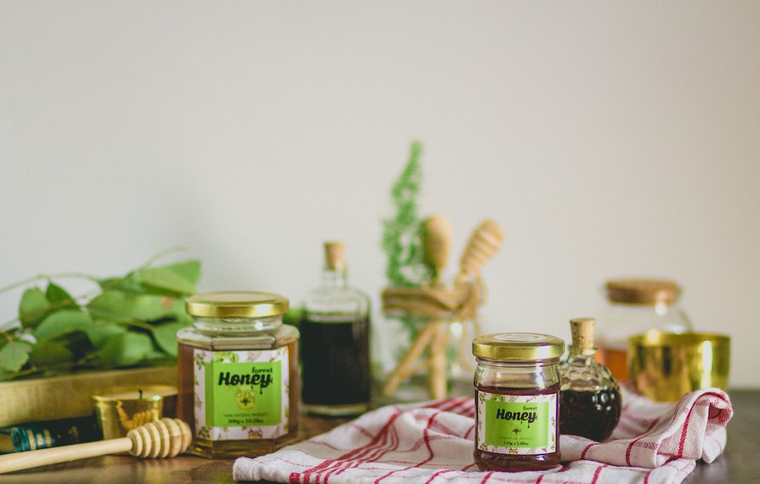 Photo herbal syrups applications